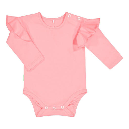 Gugguu Frilla Body Pink Sorbet. - Bodys och tröjor - GUGB0013A1 - 1