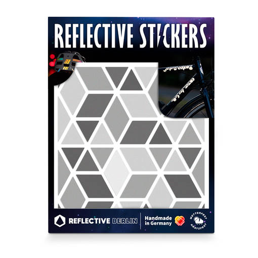 Heijastintarrat Reflective Berlin Diamonds Grey. - Andra tillbehör - RB2111 - 1