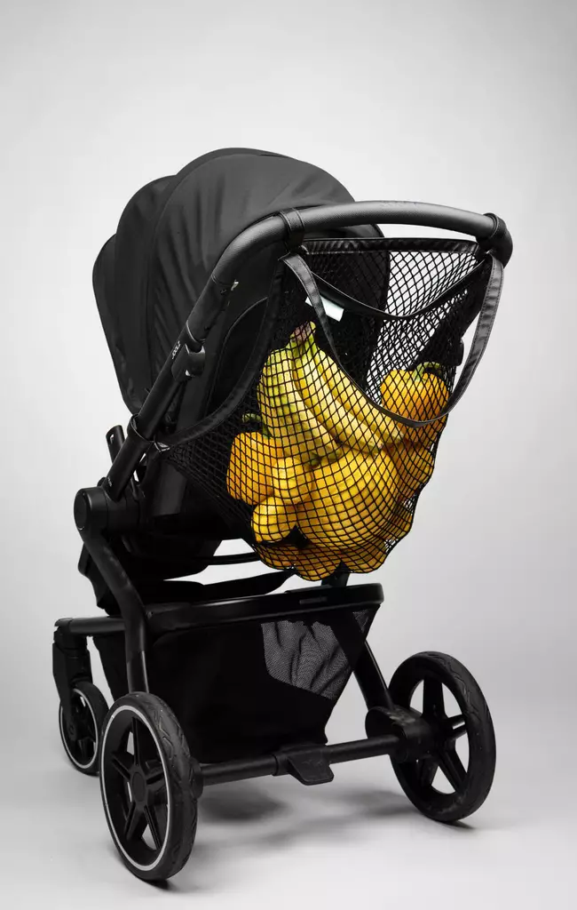 Najell verkkokassi Stroller Shopping bag Matte Black. - Skötväskor och organizers - N06700101 - 1