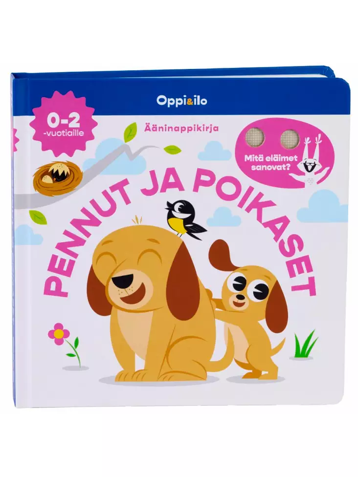 Oppi & Ilo ääninappikirja Pennut ja poikaset. - Aktivitetsböcker - WS376141 - 1