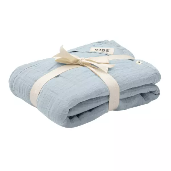 Bibs kapaloliina, luomupuuvillaa Baby Blue - Muslinfilt - 9401231 - 1