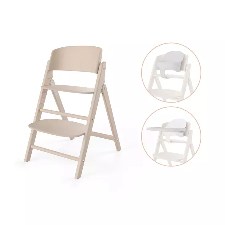 Cybex CLICK & FOLD syöttötuoli 3in1 All Natural. - Matstolar för barn - 524000821 - 1