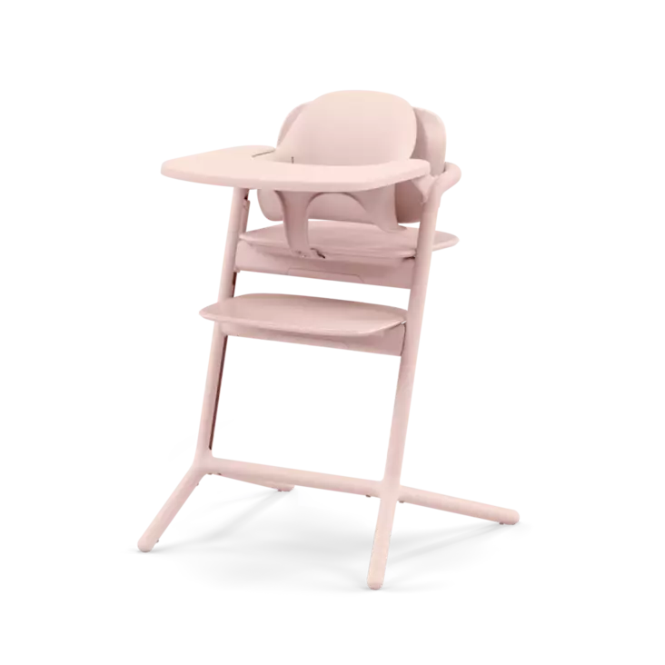 Pearl Pink syöttötuoli, baby set ja tarjotin - Matstolar för barn - 521003161 - 1