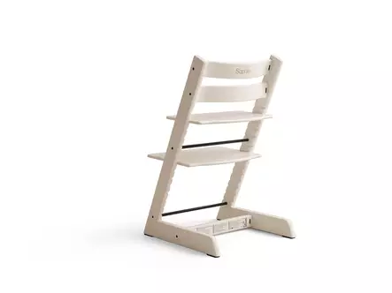 Stokke Tripp Trapp syöttötuoli Vanilla White takaa. - Matstolar för barn - 100142 - 2