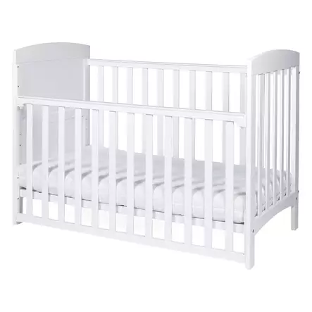 Pinnasänky Tinynord Leon White laskettavalla laidalla. - Spjälsängar och barnsängar - 297295PAK2 - 2