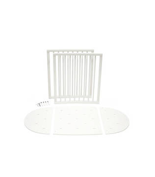 Bed Extension lis=C3=A4palat v=C3=A4riss=C3=A4 White - Stokke Sleepi produkter - 592102 - 1
