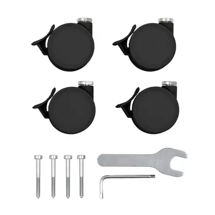 Stokke Sleepi Wheels pinnasängyn renkaat Black. - Stokke Sleepi produkter - 709102 - 1