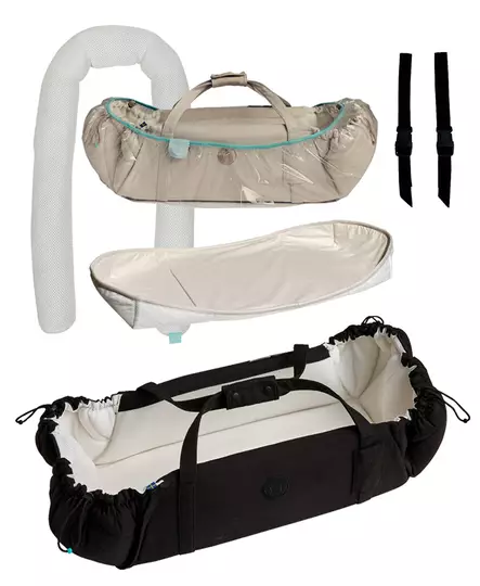 Najell SleepCarrier X starttipaketti Matte Black. - Liggvagnar och bärväskor - N20115701STA2 - 1