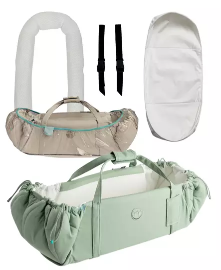 Najell SleepCarrier X starttipaketti Agave Green. - Liggvagnar och bärväskor - N20115501STA2 - 1