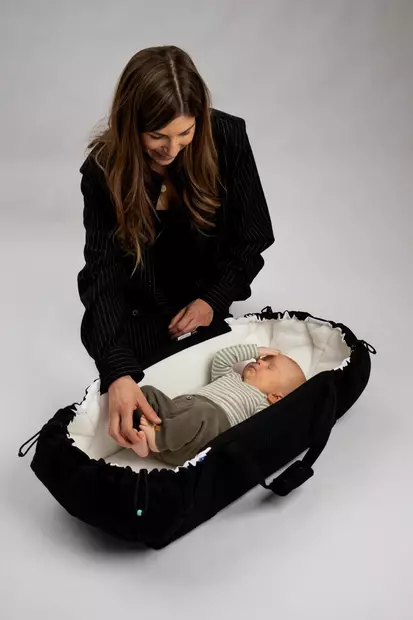 Najell SleepCarrier X kantokassi Matte Black. - Liggvagnar och bärväskor - N20115701STA2 - 2
