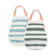 Done By Deer ruokalappu pull-over 2-pack Stripes v=C3=A4riss=C3=A4 Blu=
e/Green. - Haklappar - 1333002 - 1