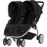 Britax B-Agile Double sisarusrattaat värissä Cosmos Black -  -  - 2