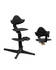 Stokke Nomi Chair starttipaketti 2 in 1 Black/Black. - Stokke Nomi matstolar för barn - 626401STA2 - 1