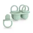 Mushie Toddler Ice Pop Tray Cambridge Blue. - Mellanmålspåsar, matlådor och snackskoppar - 101922 - 1