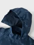 Name It sadehaalari Dark Denim Dino irrotettavalla hupulla. - Regnkläder - 13230372 - 4