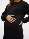 Äitiysmekko Mamalicious Thea Black, väljä malli. - Gravidklänningar, tunikor och kjolar - 20021542 - 5