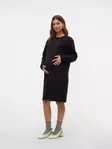 Äitiysmekko Mamalicious Thea Black edestä. - Gravidklänningar, tunikor och kjolar - 20021542 - 4