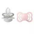 Bibs Supreme silikonitutti 2 kpl 6-18kk, Haze/Blossom. - Nappar och napphållare - 260352 - 1