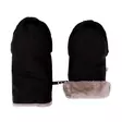 Stroller Mittens Nordbaby Black, tekoturkisvuorella. - Åkpåsar för barnvagn - 281142 - 2