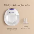 Rintapumppu Lansinoh Wearable Single on miellyttävän tuntuinen. - Bröstpumpar - 54072 - 4