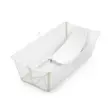 Stokke Flexi Bath XL kylpyamme+kylpytuki Sandy Beige, Bundle. - Badkar och badstöd - 639612 - 1