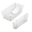 Stokke Flexi Bath XL kylpyamme+kylpytuki Sandy Beige, taittuu kasaan. - Badkar och badstöd - 639612 - 3