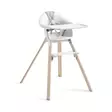 Syöttötuoli Stokke Clikk Bamboo White. - Matstolar för barn - 695802 - 1