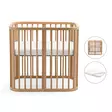 Stokke Nighti Mini bundle Natural Pinnasänky ja patja. - Spjälsängar och barnsängar - 705401bund2 - 1