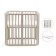 Stokke Nighti Mini bundle Vanilla White Pinnasänky ja patja. - Spjälsängar och barnsängar - 705402bund2 - 1