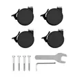 Stokke Sleepi Wheels pinnasängyn renkaat Black. - Stokke Sleepi produkter - 709102 - 1