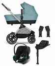Cybex EOS Lux starttipaketti 5 in 1 Stormy Blue, mukana Aton B2 ja Base One. - Barnvagnar och kombivagnar - 522001283STAATB2 - 1