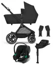 Cybex EOS Lux starttipaketti 5 in 1 Moon Black. - Barnvagnar och kombivagnar - 522003825STAATB2 - 2