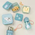 Eväsrasiat 3kpl Done By Deer-Snack Box set, Tiny Farm Blue Kokonaisuus - Mellanmålspåsar, matlådor och snackkoppar - 1256872 - 2