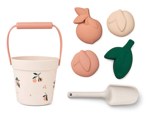 Liewood Dante hiekkalelusetti Peach seashell. - Modellervax och sandlådeleksaker - 17526-1232 - 1
