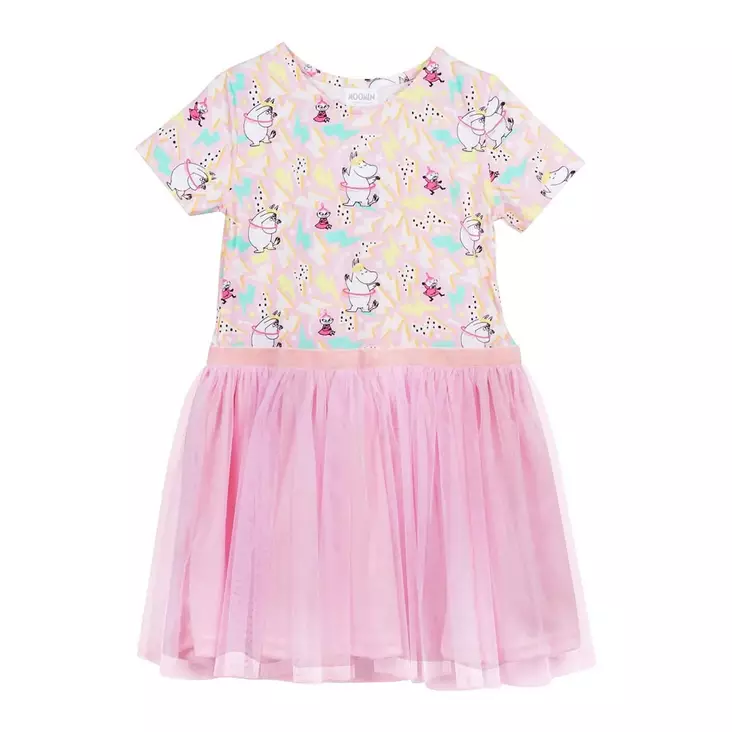 Muumi Tanssijat Tyllimekko vaaleanpunainen. - Kjolar och klänningar - 72583842 - 1