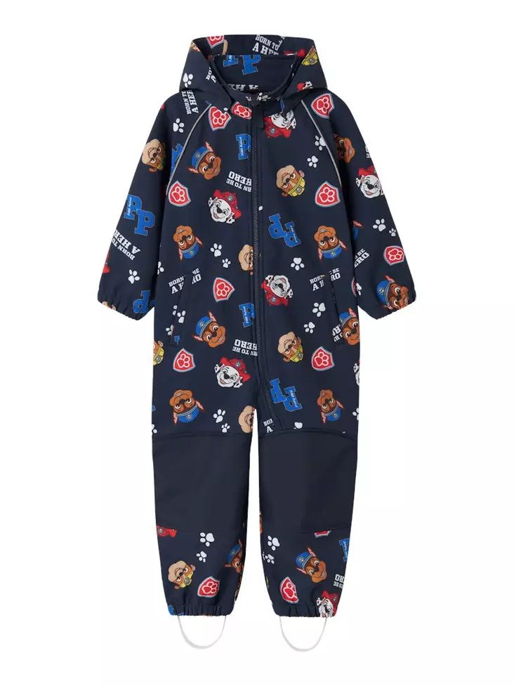 Softshell haalari Name It Alfa Navy Blazer - PAW PATROL. - Barnens mellansäsongsoveraller - 13246982 - 1