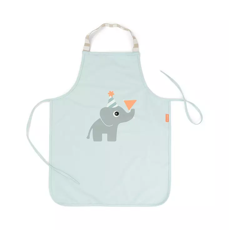 Done By Deer Kids Apron esiliina Celebration Blue - Haklappar - 1343502 - 1