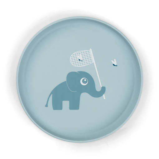 Done By Deer Foodie lautanen Elphee Blue ylh=C3=A4=C3=A4lt=C3=A4. - Tallrikar och skålar - 1736232 - 1