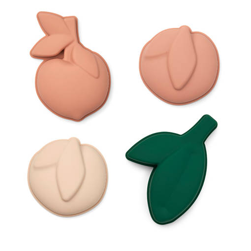 Liewood Gill hiekkamuotit v=C3=A4riss=C3=A4 Peach seashell. - Modellervax och sandlådeleksaker - 17476-1232 - 1