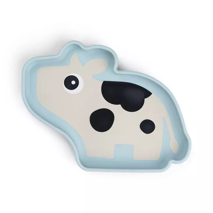Silikonilautanen imukupilla Done By Deer Dotti Blue. - Tallrikar och skålar - 1759162 - 1