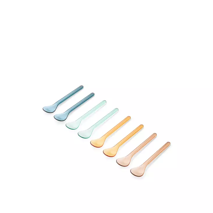 Liewood Olan Tritan Lusikat 8-pack Indigo Multi Mix. - Första skedar och barnbestick - 20339-2582 - 1