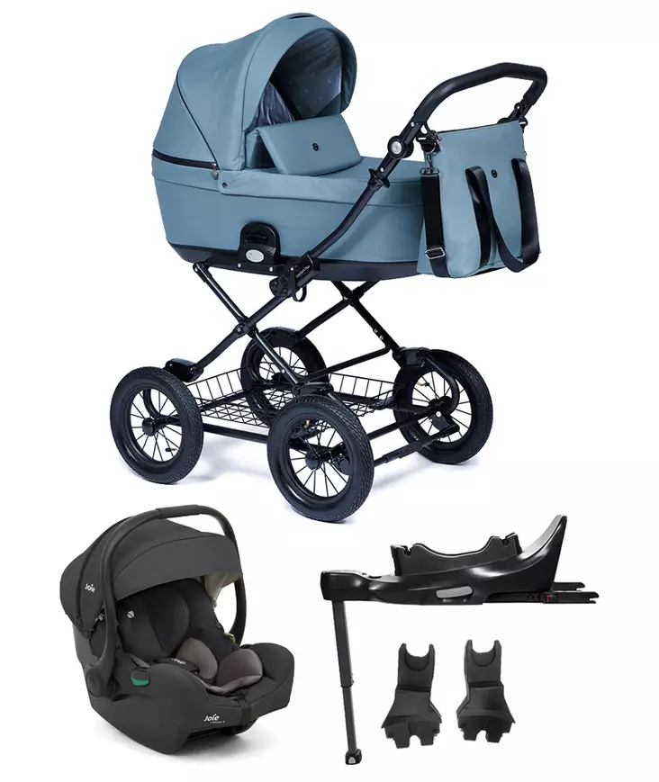 Nord Comfort PLUS starttipaketti BLACK Jasper Green. - Barnvagnar och kombivagnar - 276424STA2 - 1