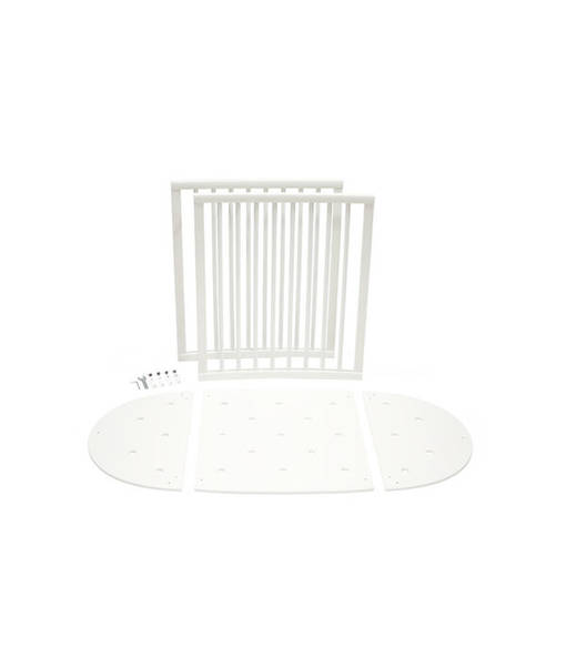Bed Extension lis=C3=A4palat v=C3=A4riss=C3=A4 White - Stokke Sleepi produkter - 592102 - 1