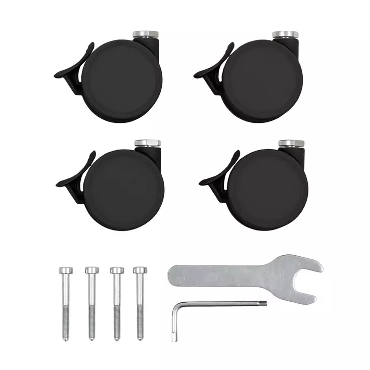 Stokke Sleepi Wheels pinnasängyn renkaat Black. - Stokke Sleepi produkter - 709102 - 1