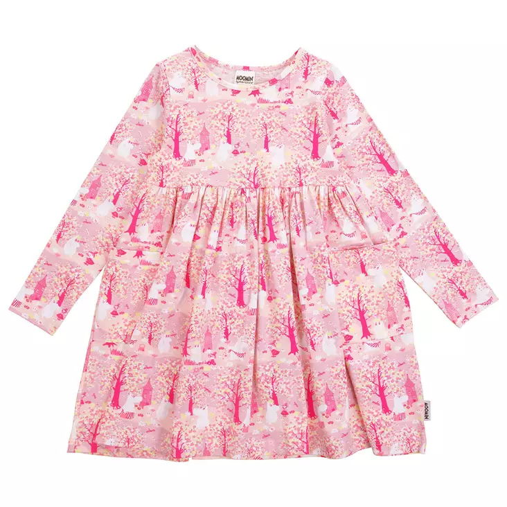 Muumi Kirsikankukka Mekko liila. - Kjolar och klänningar - 72587022 - 1