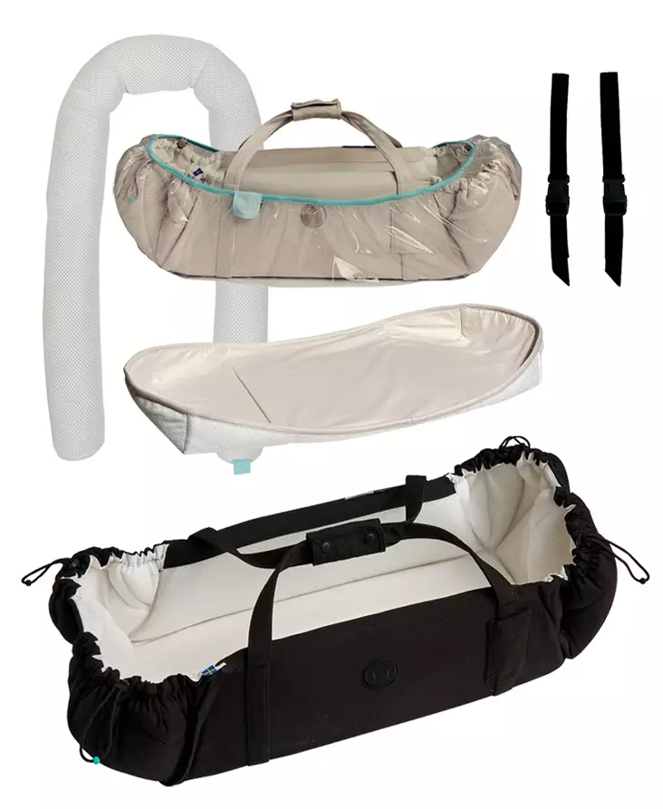 Najell SleepCarrier X starttipaketti Matte Black. - Liggvagnar och bärväskor - N20115701STA2 - 1