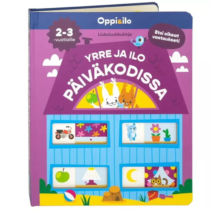 Oppi & Ilo Luukkukirja Yrre ja Ilo päiväkodissa. - Aktivitetsböcker - WS370552 - 1