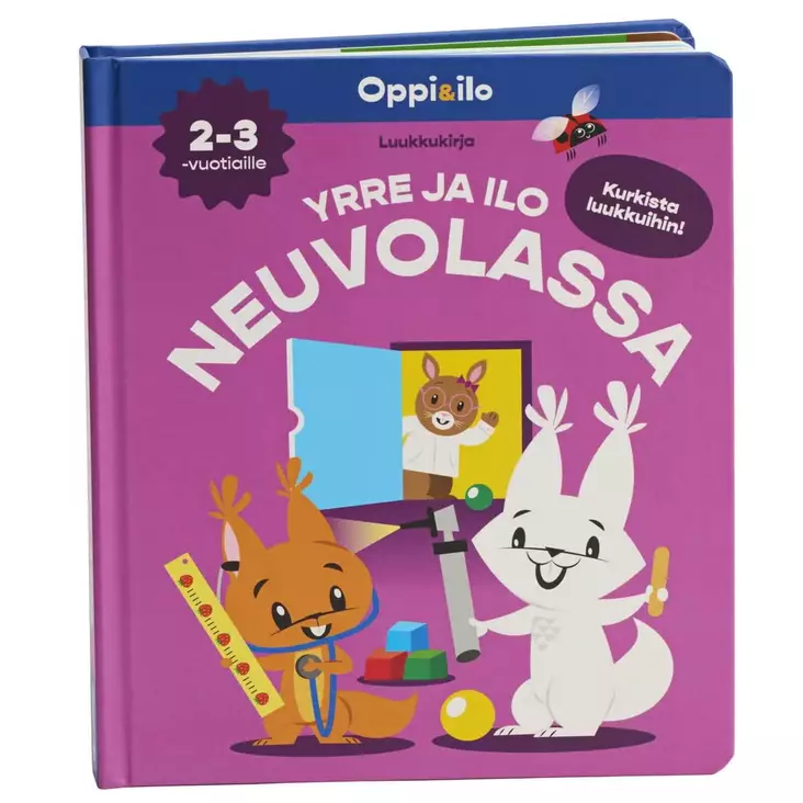 Oppi & Ilo Luukkukirja Yrre ja Ilo neuvolassa. - Aktivitetsböcker - WS6370552 - 1