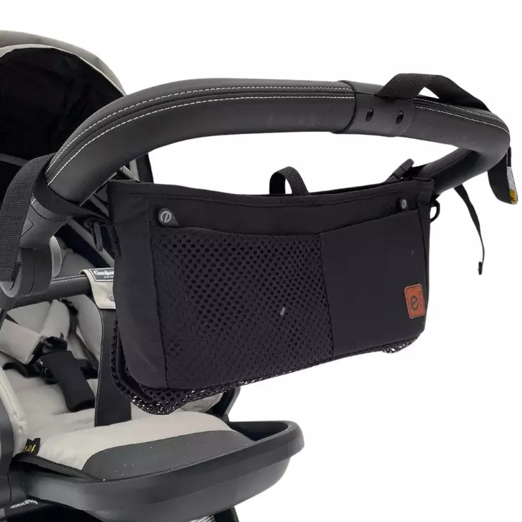 Emma organizer tarvikelaukku rattaisiin, musta. - Skötväskor och organizers - 0983461-02 - 1