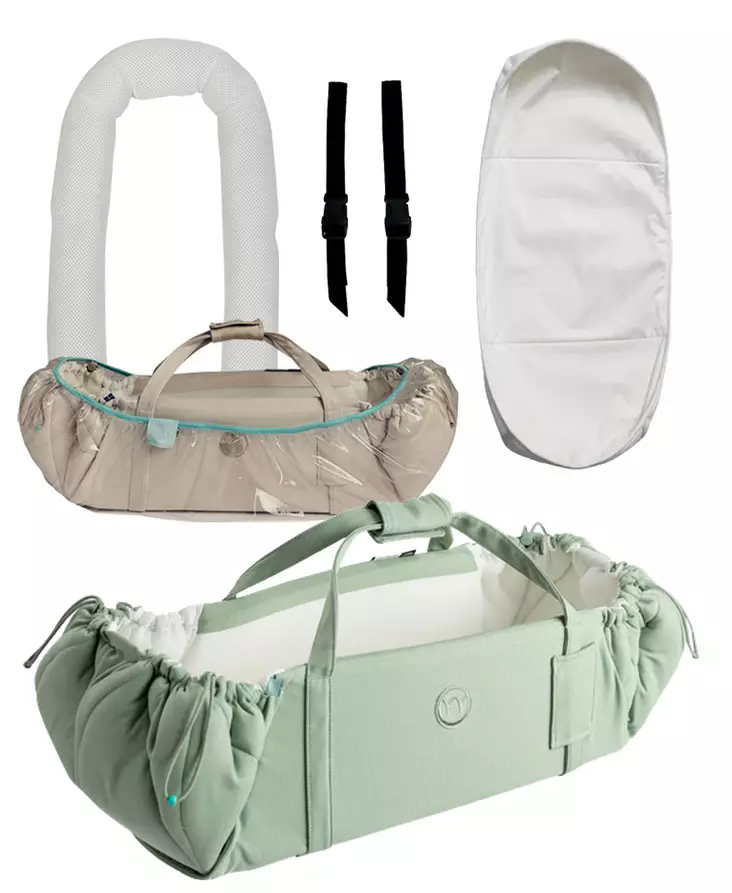 Najell SleepCarrier X starttipaketti Agave Green. - Liggvagnar och bärväskor - N20115501STA2 - 1